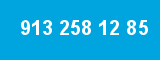 913 258 12 85 913 258 12 85